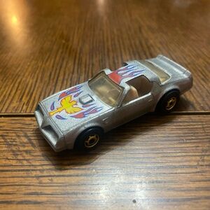 Hot Wheels Hot Bird Pontiac Vintage Hot Ones Silver 1/64 Diecast 1977 Mattel